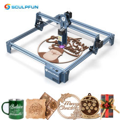 SCULPFUN S9 90W effect Laser Engraving Machine Ultra-thin Laser Beam Shaping Technology Wood Acrylic Laser Engraver410x420mm