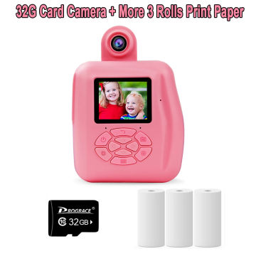 Upgrade Kid Digital Camera Instant Printing for Kids Thermal Print Photo Camera Children Instant Camera Kids Toys for Girls Boys