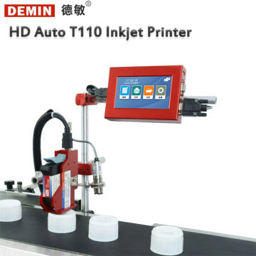 T110 Automatic G Hd Inkjet Printer 5 Inch Touch Screen Production Date / 2d Code / Packaging Industrial Grade In-line Printers