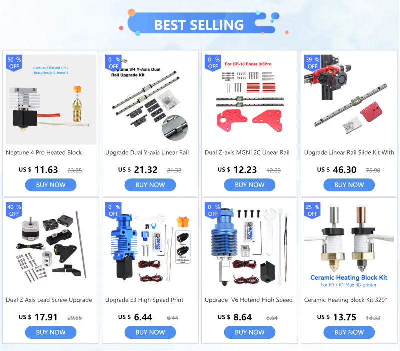 Description Picture 2 of itemDual Z-axis MGN12C Linear Rail Guide Kit with Fix Plate Mount Bracket for Ender-3/3S /Ender 3 Pro/Ender-3 V2/CR-10/CR 10S/S4/S5