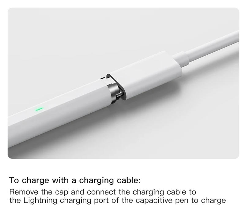 Description Picture 4 of itemFor Apple Pencil Palm Rejection Power Display Pen For iPad Accessories 2022 2021 2020 2019 2018 Pro Air Mini Stylus