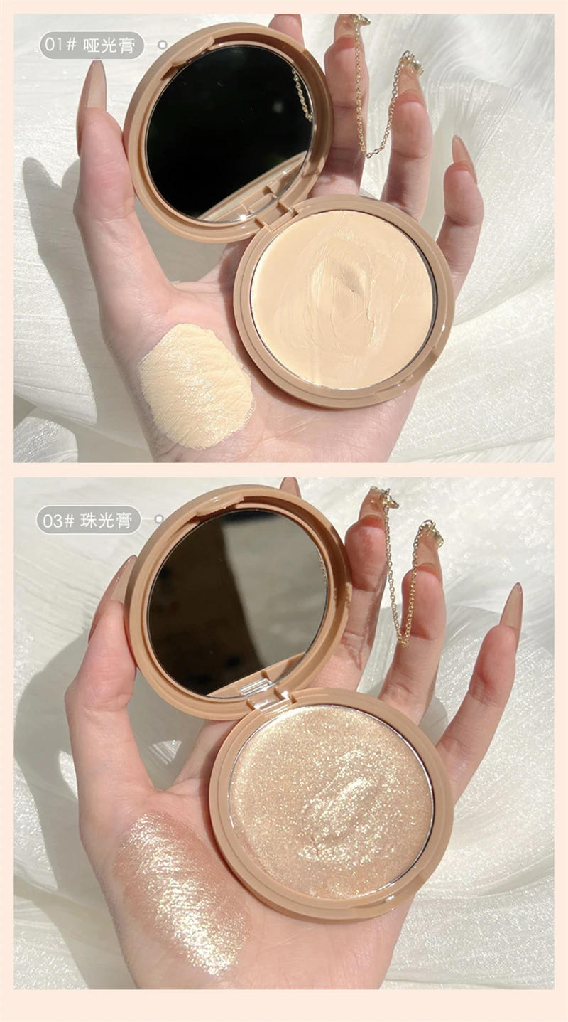 Description Picture 6 of itemConcealer Foundation Cream Highlighter Makeup Palette Ultra-long-lasting Acne Marks Cover Spots Acne Cement Moisturizing Makeup