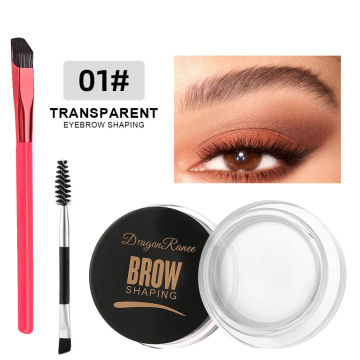Multi-function Eyebrow Brush With Wild Eyebrows Cream Concealer Square Eye Brow Make Up Brushes For Women Eyebrow Shaping Gel