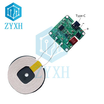 Type C 20W 15W 10W 7.5W 5W Fast Charging Wireless Charger Transmitter Module PCBA Circuit Board For iPhone For Xiaomi