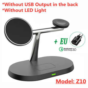 5 in 1 Fast Magnetic Wireless Charger Stand Macsafe for iPhone 14 13 12 Pro Max Apple Watch 8 7 Airpods Pro Charging Station