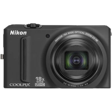 Nikon S9100 One Inch Card Digital Camera 18x Optical Zoom Telescopic Nikon Lens HD Photography Optical Stabilization S9100（Used）