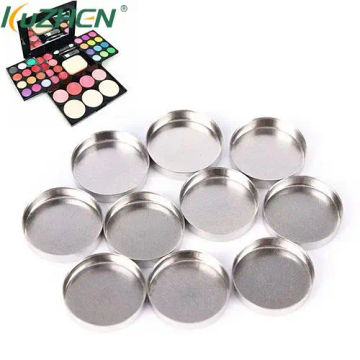 10pcs Dia 20mm DIY Eye Shadow Container Pans Makeup Cosmetic Empty Aluminum Palette Cases Pans For Eyeshadow Makeup Tool