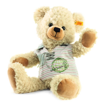 Lenni Teddy Bear with Striped T-Shirt, 16 Inches, EAN 109508