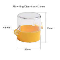 22mm Emergency Stop Push Button Switch Accessory Protective Cover Transparent Button Switch Protector Box