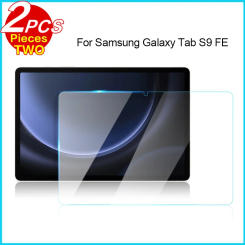 2Pcs HD Transparent Tempered Glass For Samsung Galaxy Tab S9 FE 10.9