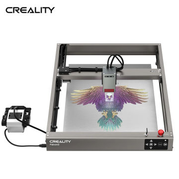 22W Creality Falcon2 Laser Engraver 25000MM/Min Ultra-Fast Integrated Air Assist Cutting CNC Carving Machine Cut 15mm Wood
