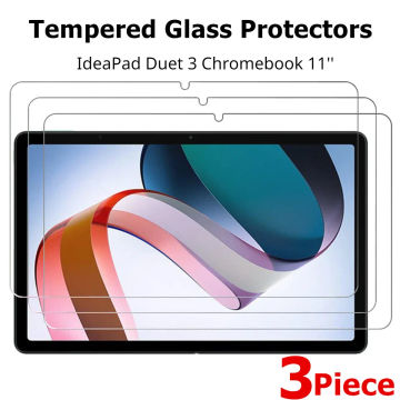 3PCS Tempered Glass Protectors for Lenovo IdeaPad Duet3 Duet 3 Chromebook 11 inch Screen Protective Film Explosion-Proof 0.33mm