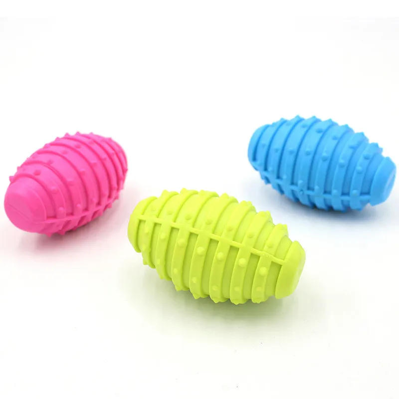 Description Picture 6 of item1PCS Pet Toys for Small Dogs Rubber Resistance To Bite Dog Toy Teeth Cleaning Chew Training Toys Pet Supplies Puppy Dogs Cats