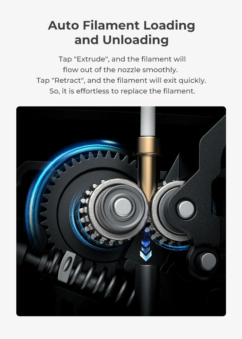 Description Picture 6 of item【Black Friday】Creality Ender-3 V3 SE Sprite Direct Extrusion Faster Printing Speed 250mm/S Dual Z-Axis IU Display CR Touch