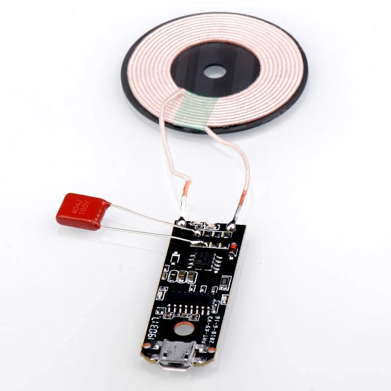 Description Picture 5 of itemWireless Charger PCBA  Circuit Board Coil 15W Wireless Charging Micro USB Port DIY for Samsung  Fast chargering  For ihone 11pro