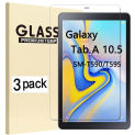 (3 Pack) Tempered Glass For Samsung Galaxy Tab A 10.5 2018 SM-T590 SM-T595 T590 T595 Anti-Scratch Tablet Screen Protector Film