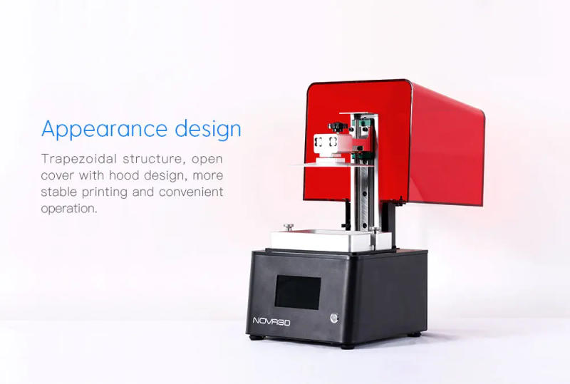 Description Picture 5 of itemSLA Drucker NOVA3D MSLA 3D Printer Bene4 MONO UV Photocuring 2K LCD Jewelry Dental Rapid Prototyping Ultra Accuracy 3D Printers
