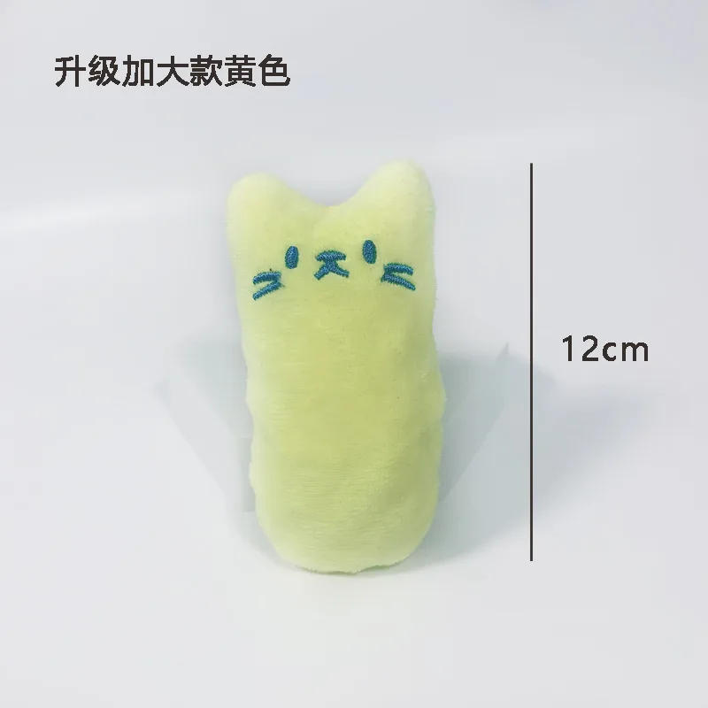 Description Picture 6 of itemCat Grinding Catnip Toys Funny Interactive Plush Cat Toy Pet Kitten Chewing Toy Claws Thumb Bite Cat Mint for Cats Teeth Toy Cat
