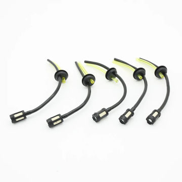 5pcs 43cc 52cc 40-5, 44-5 430 CG430 CG520 2 Stroke Garden Tools Brush Cutter Spare Parts Fuel Hose Pipe Tube With Tank Filter