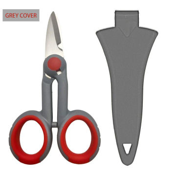 Electrician Scissors Stripping Wire New High Carbon Steel Scissors Household Shears Tools Cut Tools for Fabrics, Paper and Cable