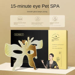 HUNMUI Gold Honeycomb Moisturizing Butterfly Eye Mask Pore Moisturizing Oil Control Anti-aging Whitening Korean Facial Care