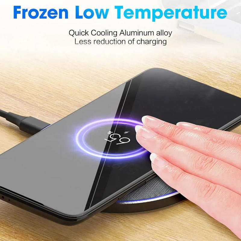 Description Picture 6 of item15W Wireless Charger For iPhone 14 13 12 11 Pro XS X XR 8 Induction Type C Fast Charging Pad for Samsung S22 S21