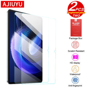 AJIUYU 2Pcs HD Tempered Glass Screen Protector Cover For Xiaomi Mi Pad 6 Pro 2023 MiPad 6 mipad6 11 Inch Tablet Tempered Film