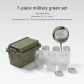 7pc Army Green