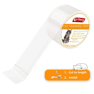 Anti Cat Scratch Tape Cat Training Tape  Cat Scratch Deterrent Tape Furniture Protector for Couch Carpet Door Safe Kids Pet