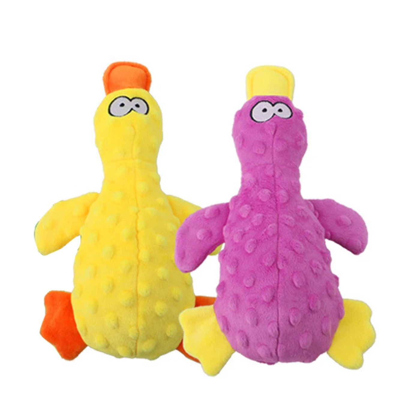 Description Picture 5 of itemFunny Pet Plush Toys For Small Large Dogs Squeaky Sounding Chew Toys Duck Shaped Dog Interactive Toy Supplies