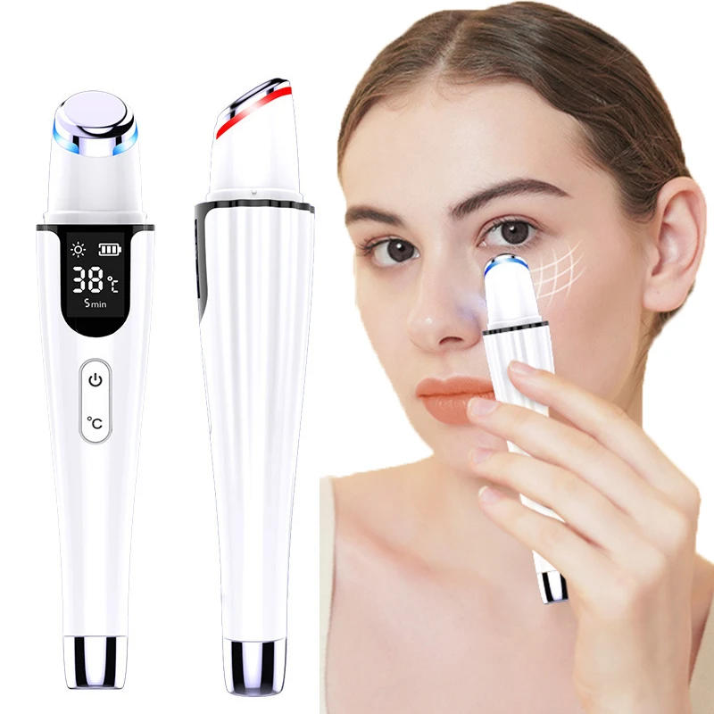 Description Picture 2 of itemElectric Eye Beauty Instrument Photon Therapy Skin Rejuvenation Vibration Heating Remove Wrinkle Facial Lifting Eye Massage Tool
