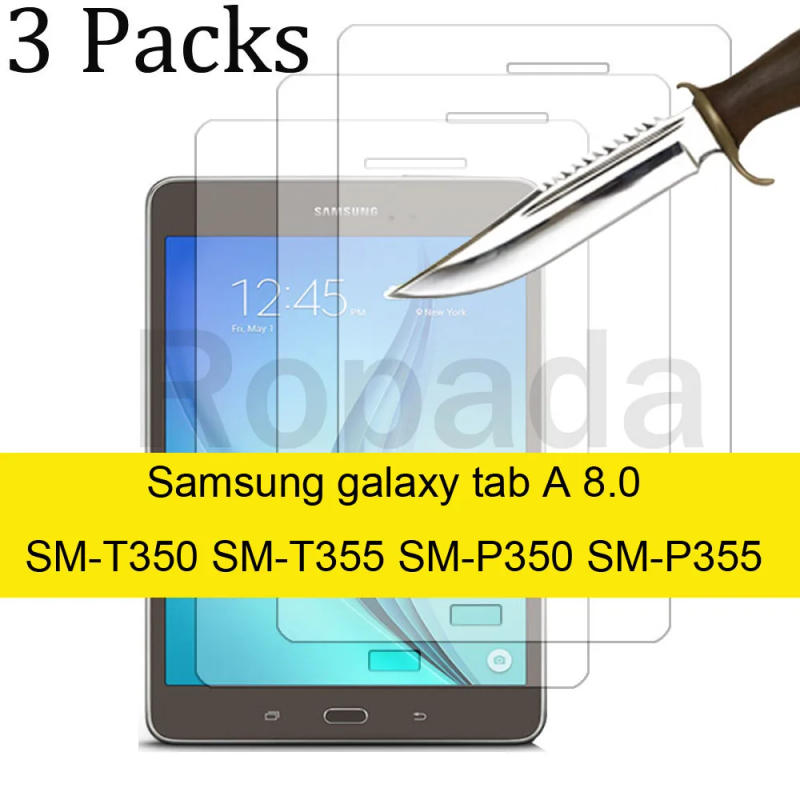 Description Picture 2 of item3PCS Glass screen protector for Samsung Galaxy Tab A 8.0 SM-T350 SM-T355 Tab S SM-P350 SM-P355 tablet protective film
