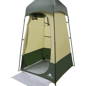 Ozark Trail Hazel Creek Lighted Privacy Tent One Room, Green camping tent  tent  tents