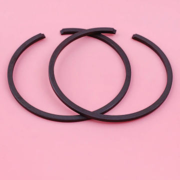 2pcs/lot 40mm x 1.5mm Piston Rings Set For Robin NB411 Mitsubishi TL43 Kawasaki TD40 Zenoah G45L G4K Engine Part Cutter Grass