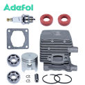 Cylinder Piston Kit 34mm For Stihl Fs38 Fs45 Fs46 Fs55 Km55 Hl45 Fs45L Fs45C Fs46C Km55C Km55R Km55Rc 41400201202