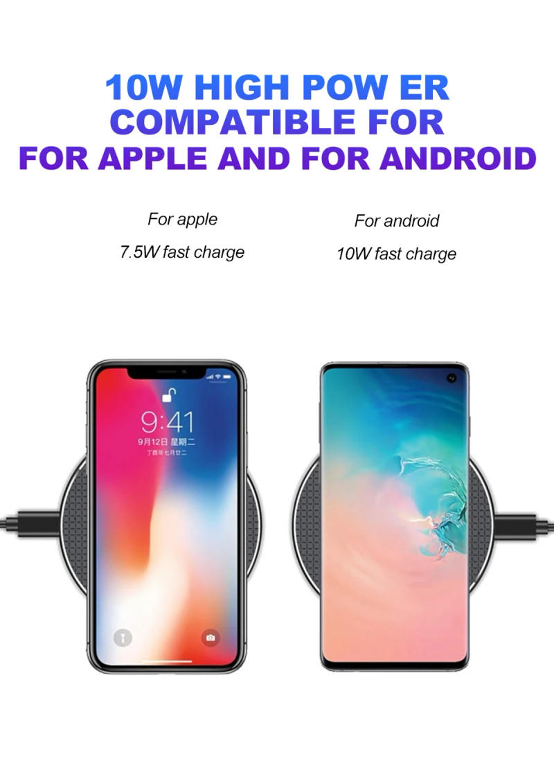 Description Picture 4 of itemFast Wireless Charger For Apple iPhone 14 12 11 13 Pro Max Induction Charger Samsung S21 S22 S23 Ultra Plus Xi0aomi Mi 13 12 Pro