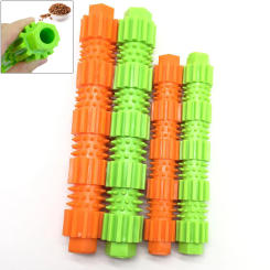 Bite Resistant Rubber Stick Pet Chew Toys Cat Puppy Teeth Cleaning Toothbrush Dogs Food Dispensing Training Toy