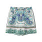 B print shorts