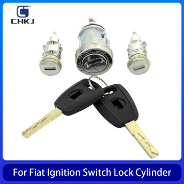 CHKJ Ignition Switch Lock Barrel with SIP22 Blade For Fiat Ducato For Peugeot Boxer Citroen Relay Jumper Auto Door Lock Cylinder