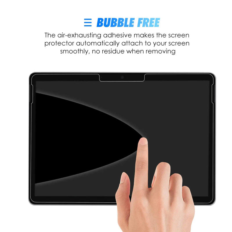 Description Picture 5 of itemScreen Protector for Microsoft Surface Pro 9 X 8 13 Inch Surface Pro 7 Plus 6 5 4 12.3 Tempered Glass for Surface Go 3 2 10.5''