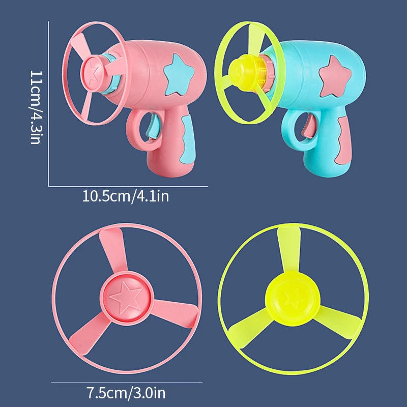 Description Picture 2 of itemCat Interactive Teaser Gun Cat Training Toys Cat Fetch Track Toy Kitten Chasing Flying Propellers Funny Launcher Pet Supplies