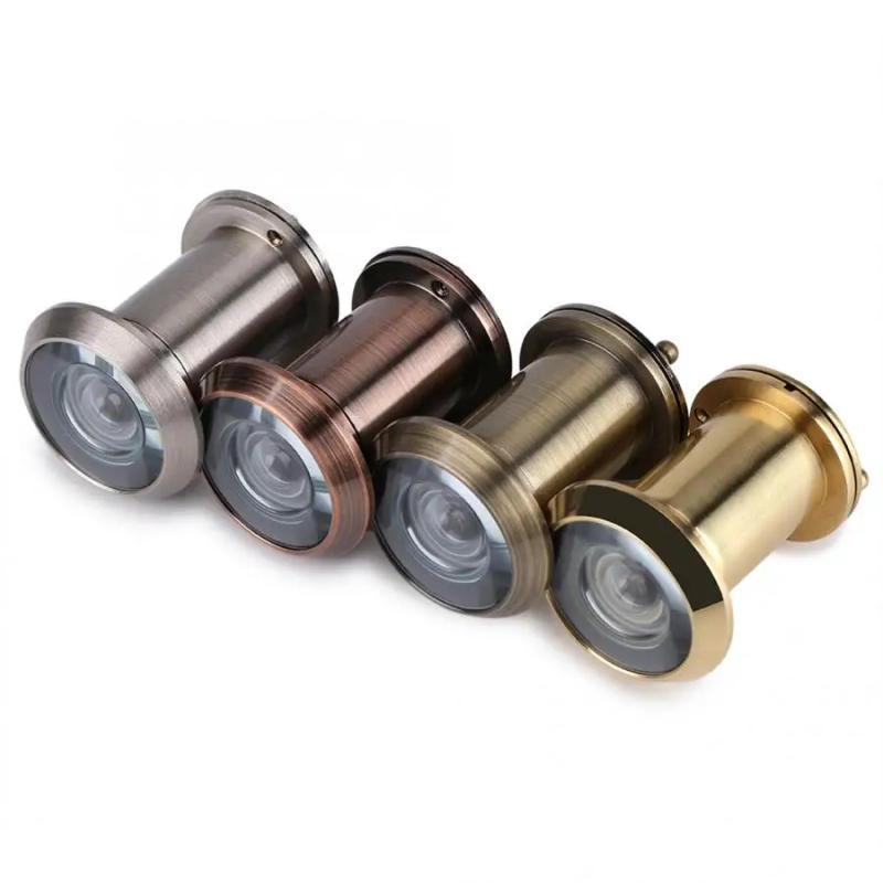 Description Picture 4 of itemDoor Scope Viewer Lens Door Cat Eye 22mm 220 Degree Wide Angle Home Security Optical Glass Anti-Theft 35~60mm Thick