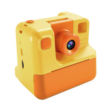 Kids Instant Camera 1080P Kids Camera Instant Print No Ink Printing Digital Camera 180°Flip Lens For Girls Boys