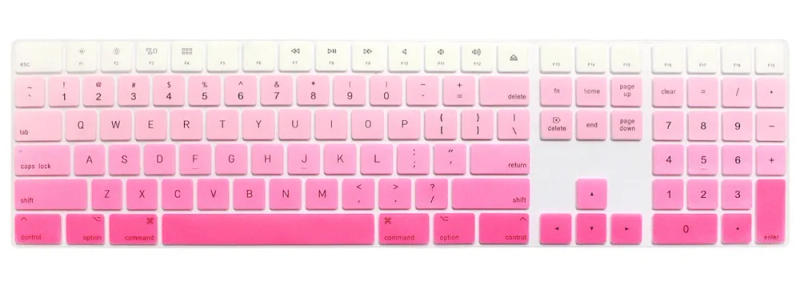 Description Picture 6 of itemFor Apple Magic Keyboard A1843 with Numeric Pad US English Version keyboard Skin Cover Mult