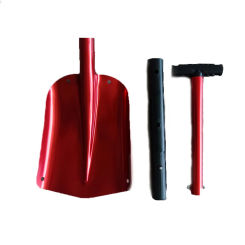 Retractable Outdoor Snow Shovel Aluminum alloy Ice Shovel Winter Snow Remover Tool Camping Garden Folding Shovel Survival Tools