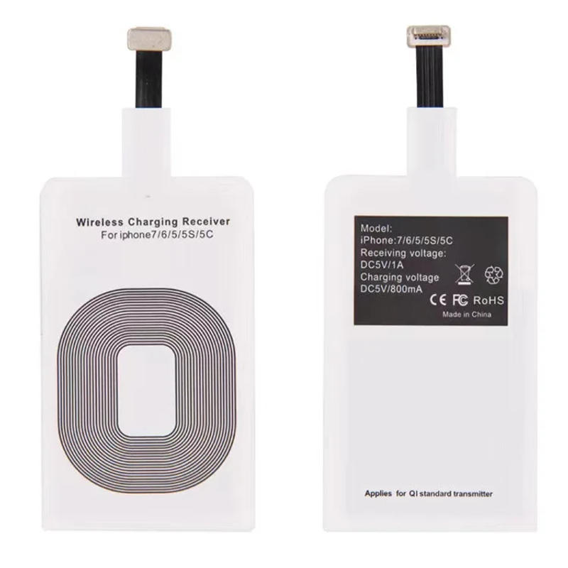 Description Picture 6 of item5V/2A Qi Wireless Charger Receiver Phone Charger Coil USB-C For iPhone 4 5 5s 6 6s 7 7 Plus Xiaomi Type-C Fast Receptor 2023