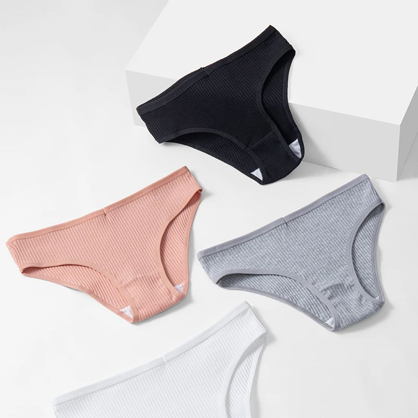 Description Picture 6 of itemBZEL 10PCS/Set Women's Panties Sexy Breathable Underwear Comfortable Lingerie Cotton Striped Briefs Fashion Cozy Underpants Sale