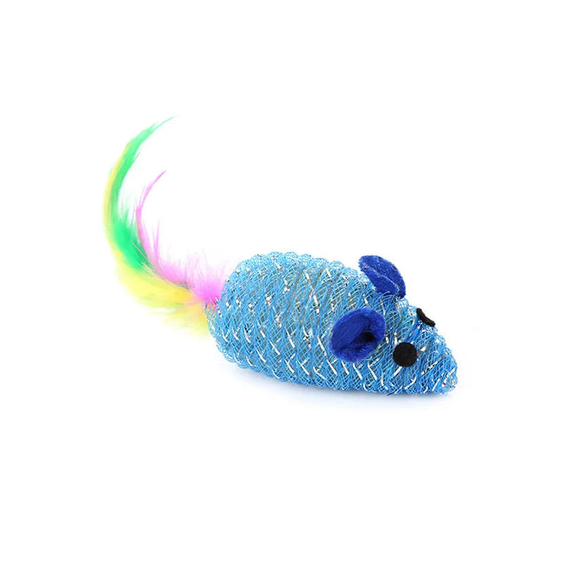 Description Picture 5 of itemCat Interactive Colored Feather Tail Little Mouse Cats Toy Set Pet Interactive Training Supplies Cat Accessories Cat Funny Toys