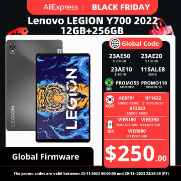 Global Firmware Lenovo LEGION Y700 12GB 256GB Gaming Tablet Legion 8.8 inch 6550mAh 45W Charging 2560*1600 One-handed Tablet