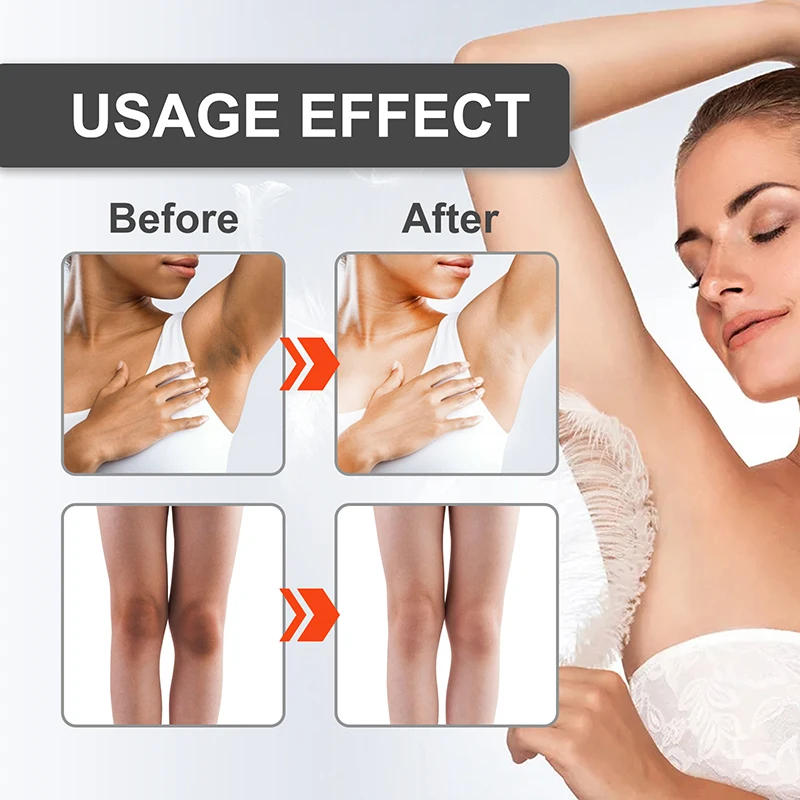 Description Picture 3 of itemBody Whitening Bleach Cream Brighten Underarm Elbow Knees Joint Removal Intimate Parts Dark Spots Melanin Snow Bleach Cream 30ml